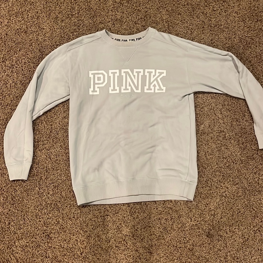 Pink crew neck